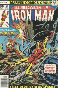 MCU comic book stories iron man #98
