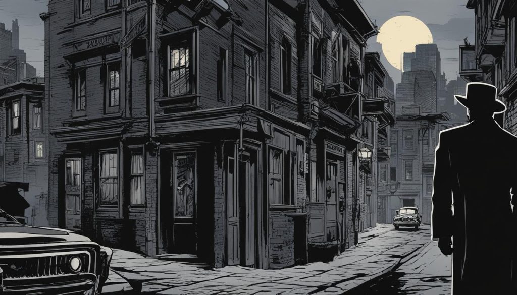 The Spirit Will Eisner illustrated comic, The Spirit pulp noir detective stories