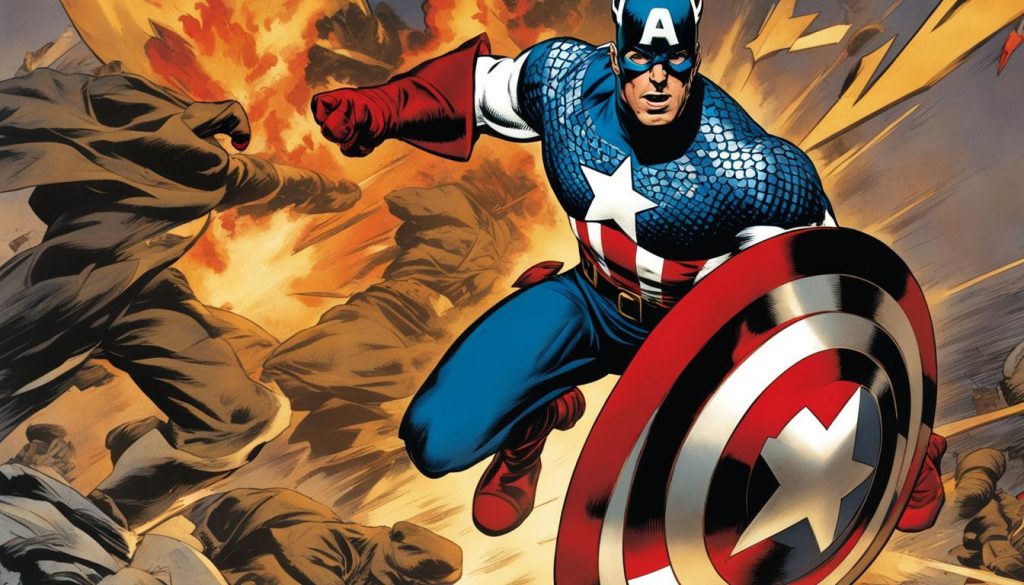 Captain America Golden Age 1941 to 1950, vintage captain america comic