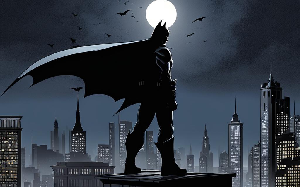 Batman Year One artwork style
