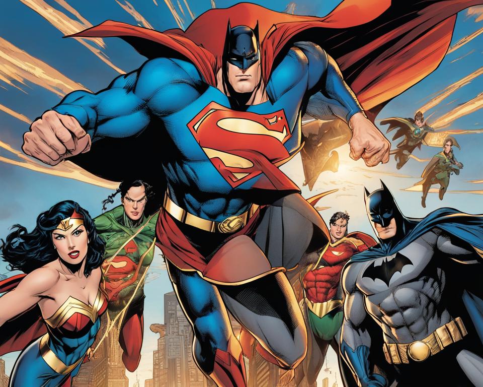Justice League Comic Book Cover